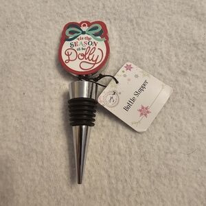 Dolly Parton Tis The Season To Be Dolly Wine Bottle Stopper